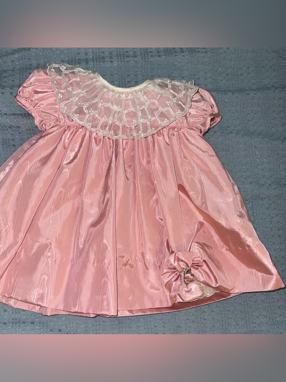 C.I. Castro Pink and white Baby Dress